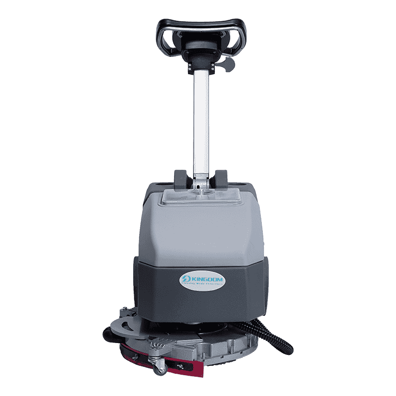 JD35 Mini Tráchtála Siúil taobh thiar de Scrubber Urlár Fillte