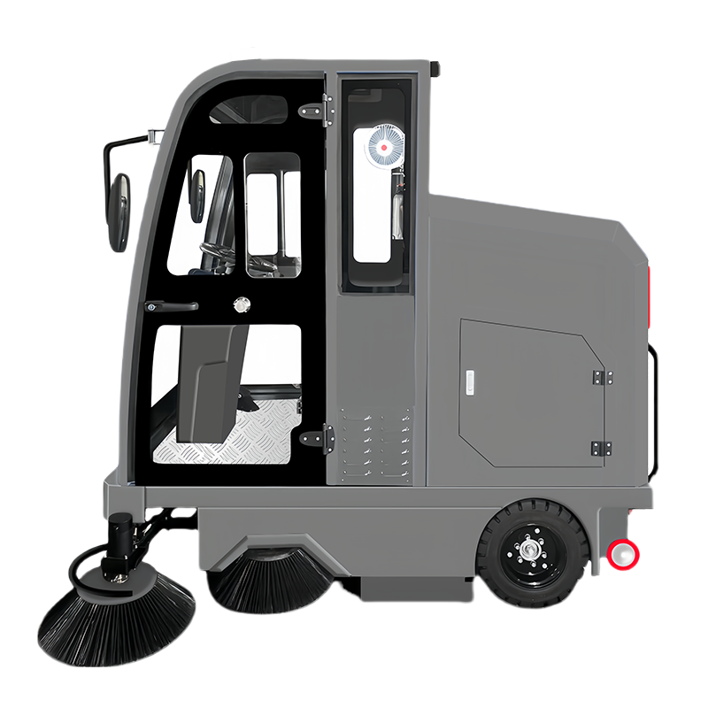 S21 Cnaipe Tosaigh Aonair Bóthair Tráchtála Acmhainn Bruscair Dramhaíola Clós Bruscair 180l Sweeper Taistil