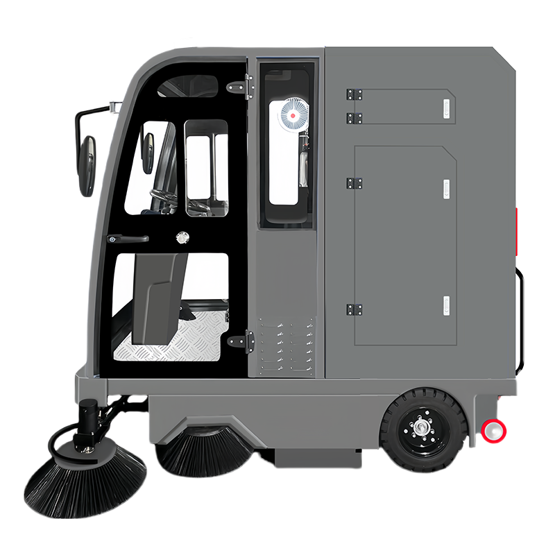 S22-4F Sweeper Bóthair Leictreach Ard-Éifeachtúlachta le Blaosc Sprae-brataithe